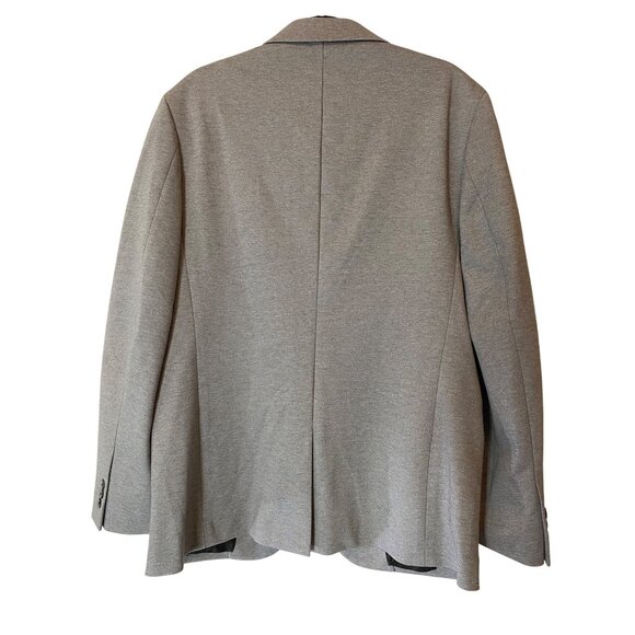 Mens Alfani Slim Fit Light Gray Blazer Jacket Size L 42-44 Polyester Blend - Picture 2 of 11